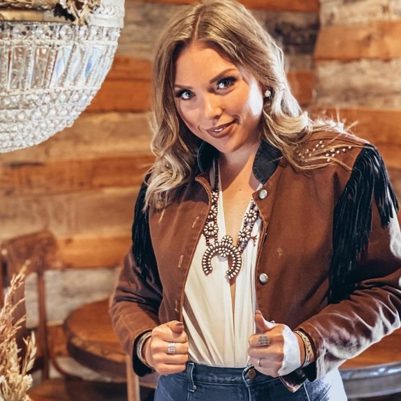 Jackets & Blazers - Studded Western Jacket